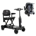 Scooter eléctrico de plegado automático PEPE negro