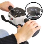 Scooter eléctrico plegable PEPE blanco