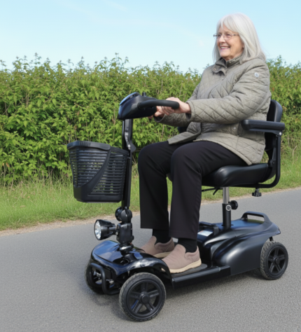 Scooter eléctrico PEPE P10044 negro