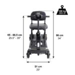 Scooter eléctrico plegable PEPE negro