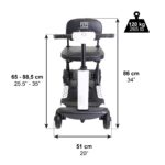 Scooter eléctrico plegable PEPE blanco