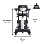 Scooter eléctrico de plegado automático PEPE blanco