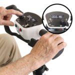 Scooter eléctrico de plegado automático PEPE blanco