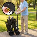 Scooter eléctrico de plegado automático PEPE blanco