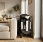 Scooter eléctrico de plegado automático PEPE blanco