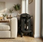 Scooter eléctrico de plegado automático PEPE negro
