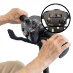 Scooter eléctrico de plegado automático PEPE negro