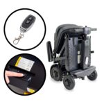 Scooter eléctrico de plegado automático PEPE negro