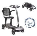 Scooter eléctrico plegable de magnesio KMINA gris