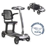 Scooter eléctrico plegable de magnesio KMINA gris