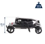 Scooter eléctrico plegable de magnesio KMINA gris