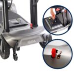 Scooter eléctrico plegable de magnesio KMINA gris