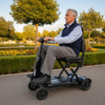 Scooter eléctrico plegable PEPE negro